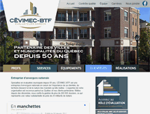 Tablet Screenshot of cevimecbtf.com